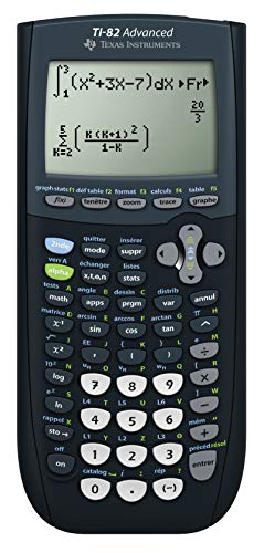 Texas Instruments TI 82 Advanced Calculatrice Graphique avec mode examen